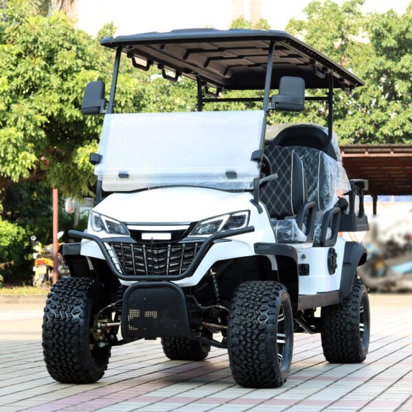 6-Seater Golf Cart in Real-Life Setting