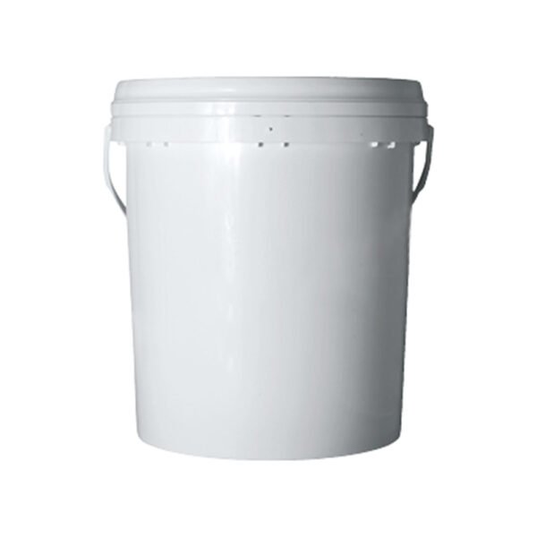 5-gallon food grade plastic bucket with lid and handle