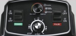 Manual Controls of Heavy Duty Juicer Blender