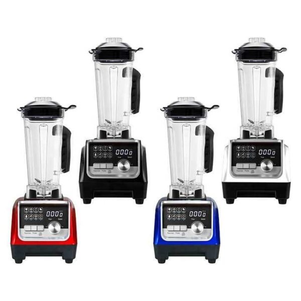 The Heavy Duty Juicer Blender available in four different colors