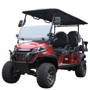 6-Passenger Electric Golf Cart with 72V 7.5KW Motor and Lithium Battery
