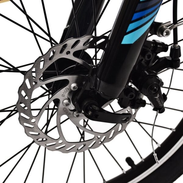 High-performance disc brake for secure and responsive braking on city roads
