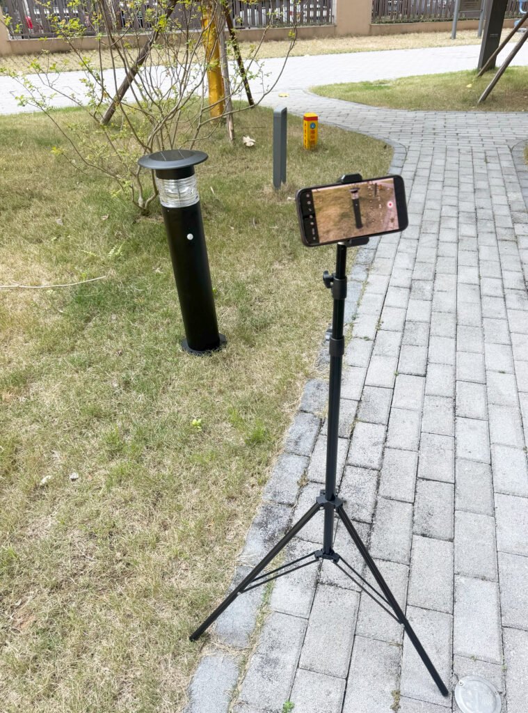 Behind-the-Scenes: Testing of Solar Pathway Lights Behind-the-scenes testing of solar pathway lights