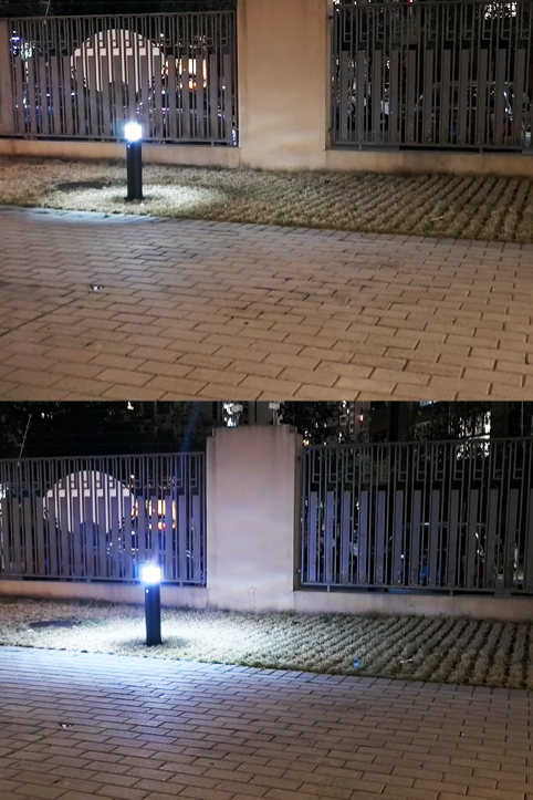 PIR Motion Sensor Test of Solar Lawn Lights Motion sensor solar lights with PIR sensor detection