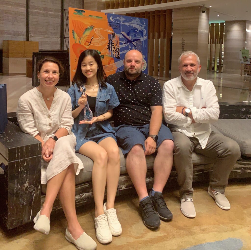 Strengthening Bonds with Czech Clients through Thoughtful Gifts Tiny with Czech clients in 2023, showcasing a gift exchange that reflects our strong China sourcing partnership.