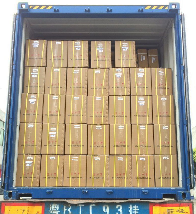 Optimized Container Loading for Maximum Efficiency Fully loaded 40HC container with goods neatly arranged