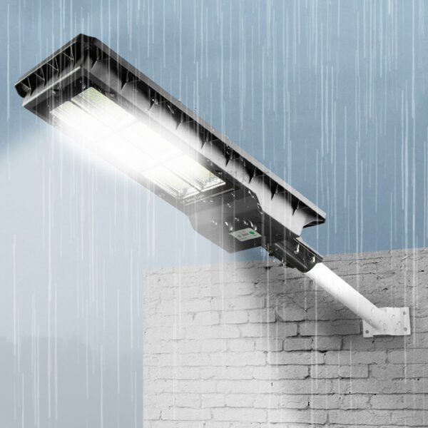 Solar light working in the rain